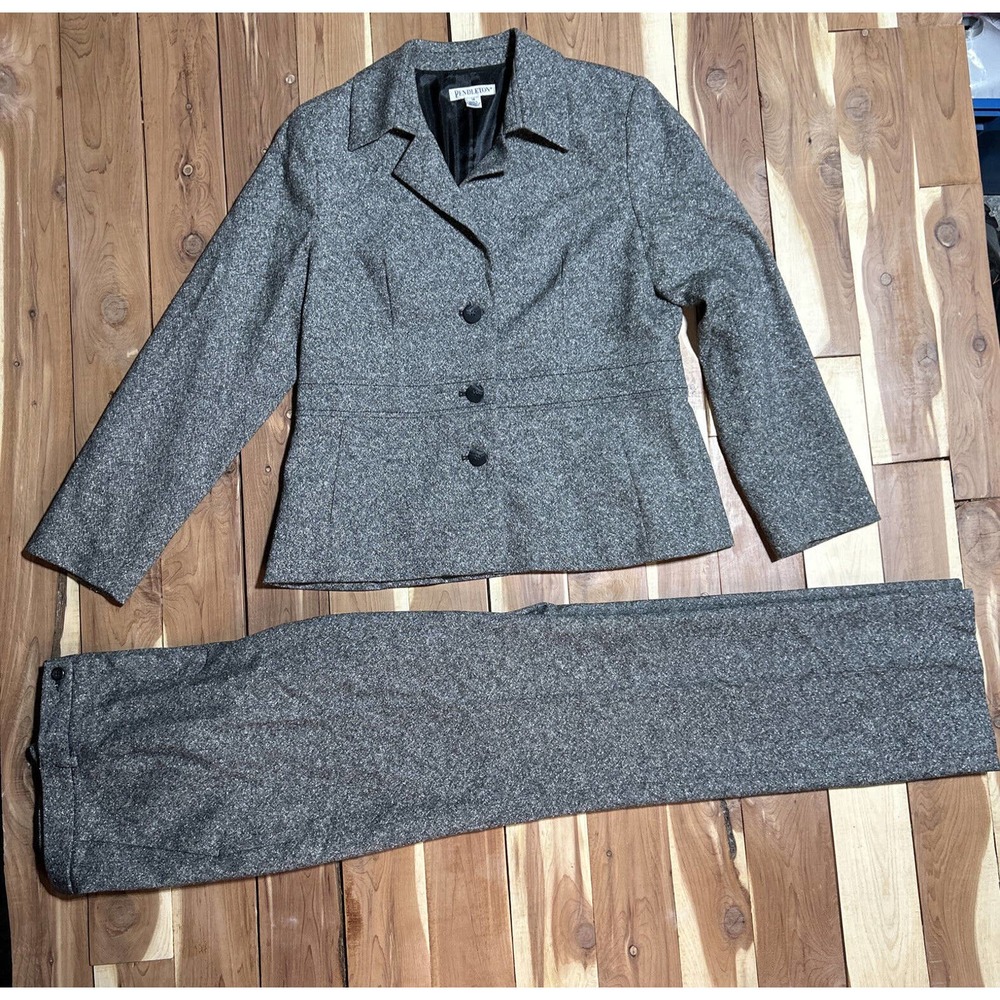 Vintage Pendleton Wool Suit Women’s Size 14 Jacket Size 10 Pants Wool/Silk - Picture 1 of 14